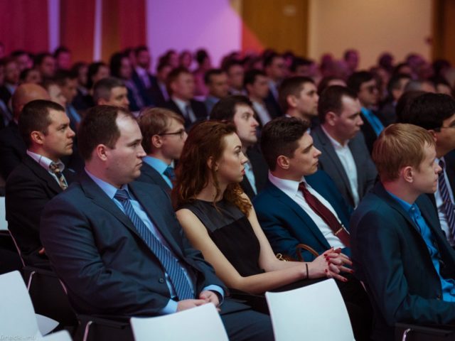 Участники корпоративной конференции холдинга Технодинамика